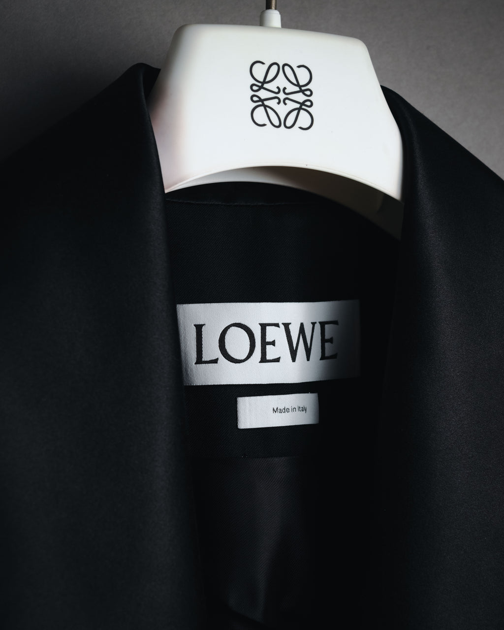 –SPECIAL– "LOEWE"2010’s-20’s wrap-front shawl collar tuxedo jacket