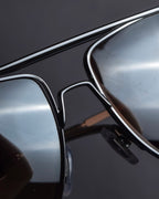 "GUCCI" Metal aviator teardrop frame sunglasses