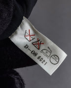 "Chloe" Fold-in pleats maxi length skirt