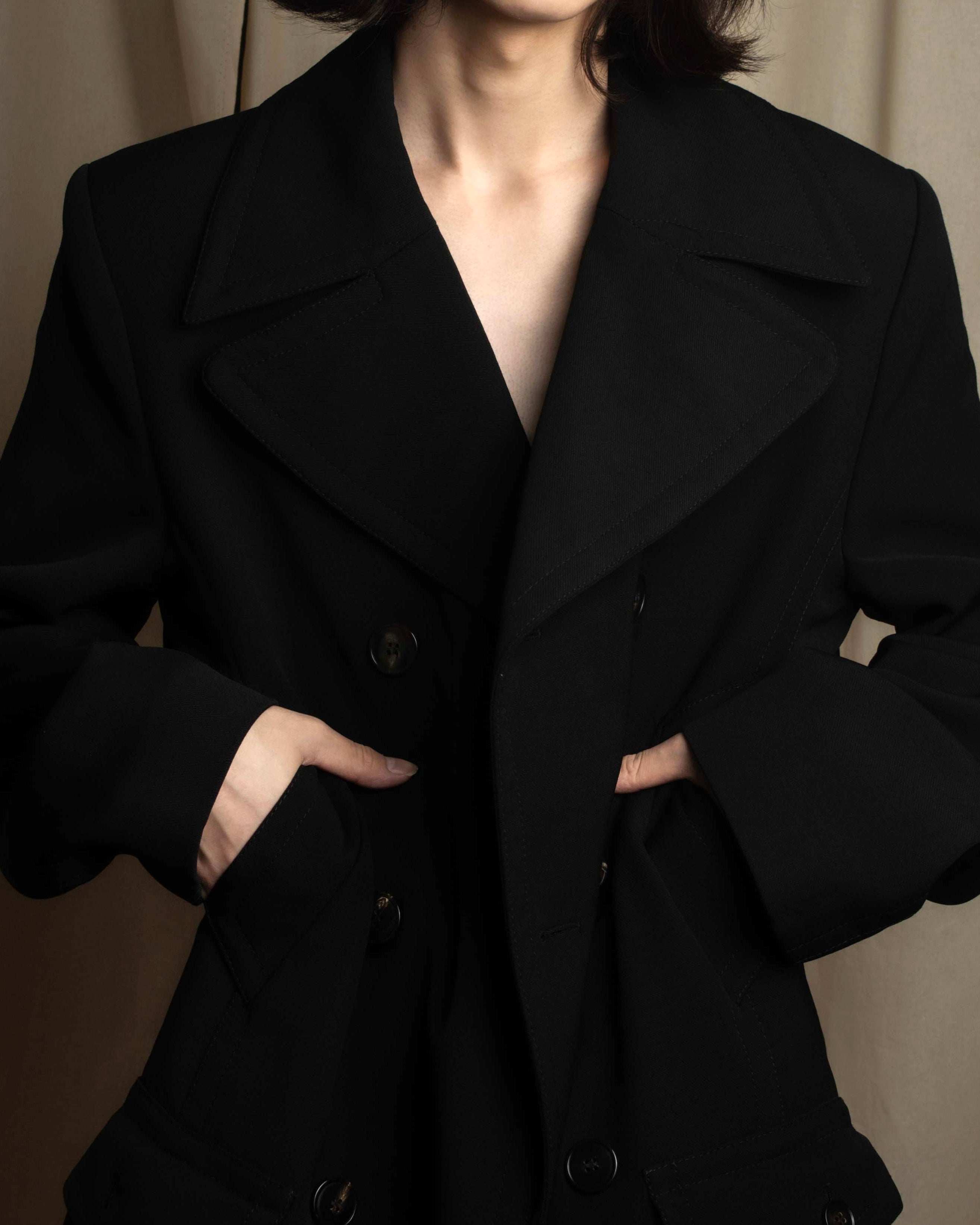 "Dolce & Gabbana" Navy originated Italian tailored pea coat