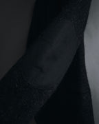 –SPECIAL– "JUNYA WATANABE COMME des GARÇONS MAN" 2015AW mohair blend satin shawl lapels jacket