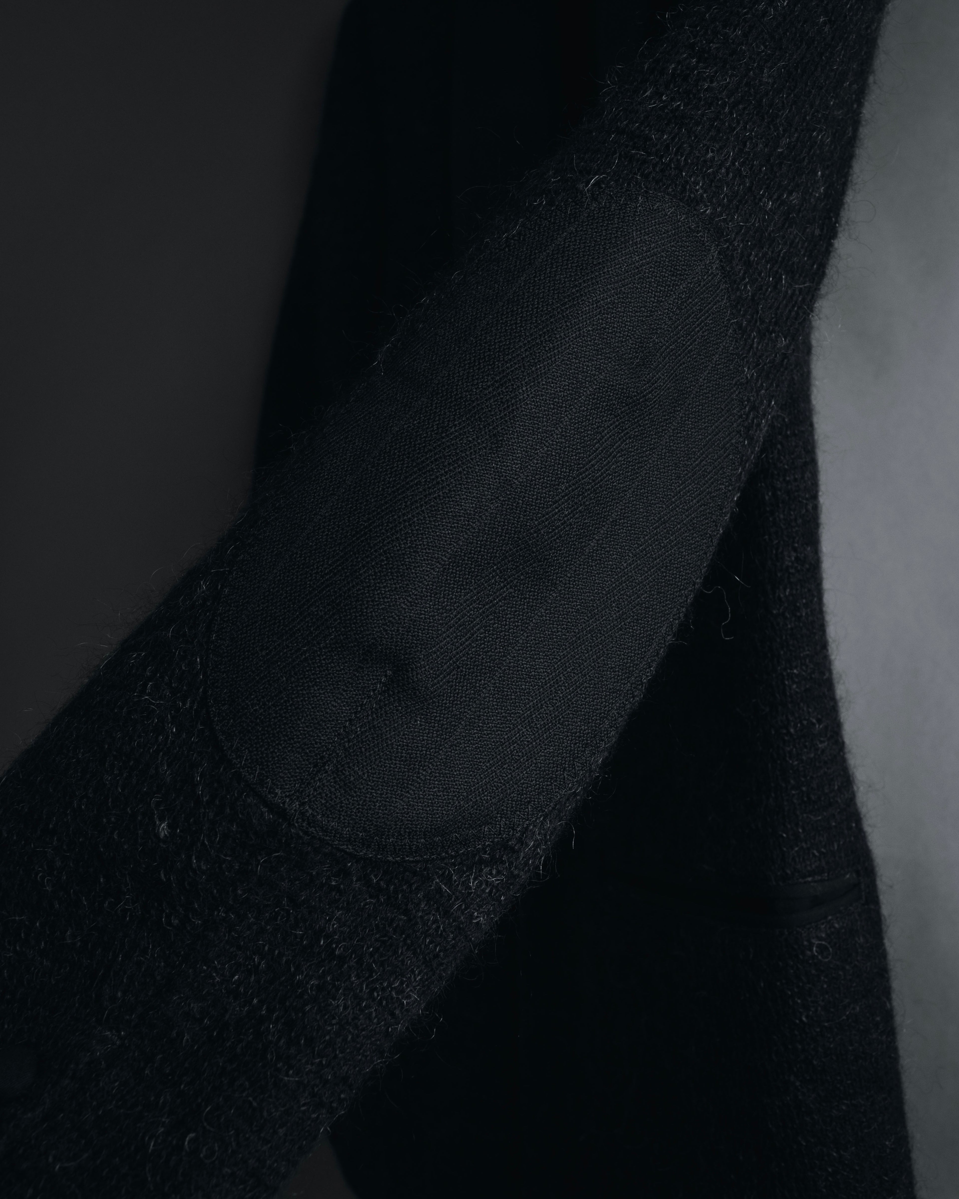 –SPECIAL– "JUNYA WATANABE COMME des GARÇONS MAN" 2015AW mohair blend satin shawl lapels jacket