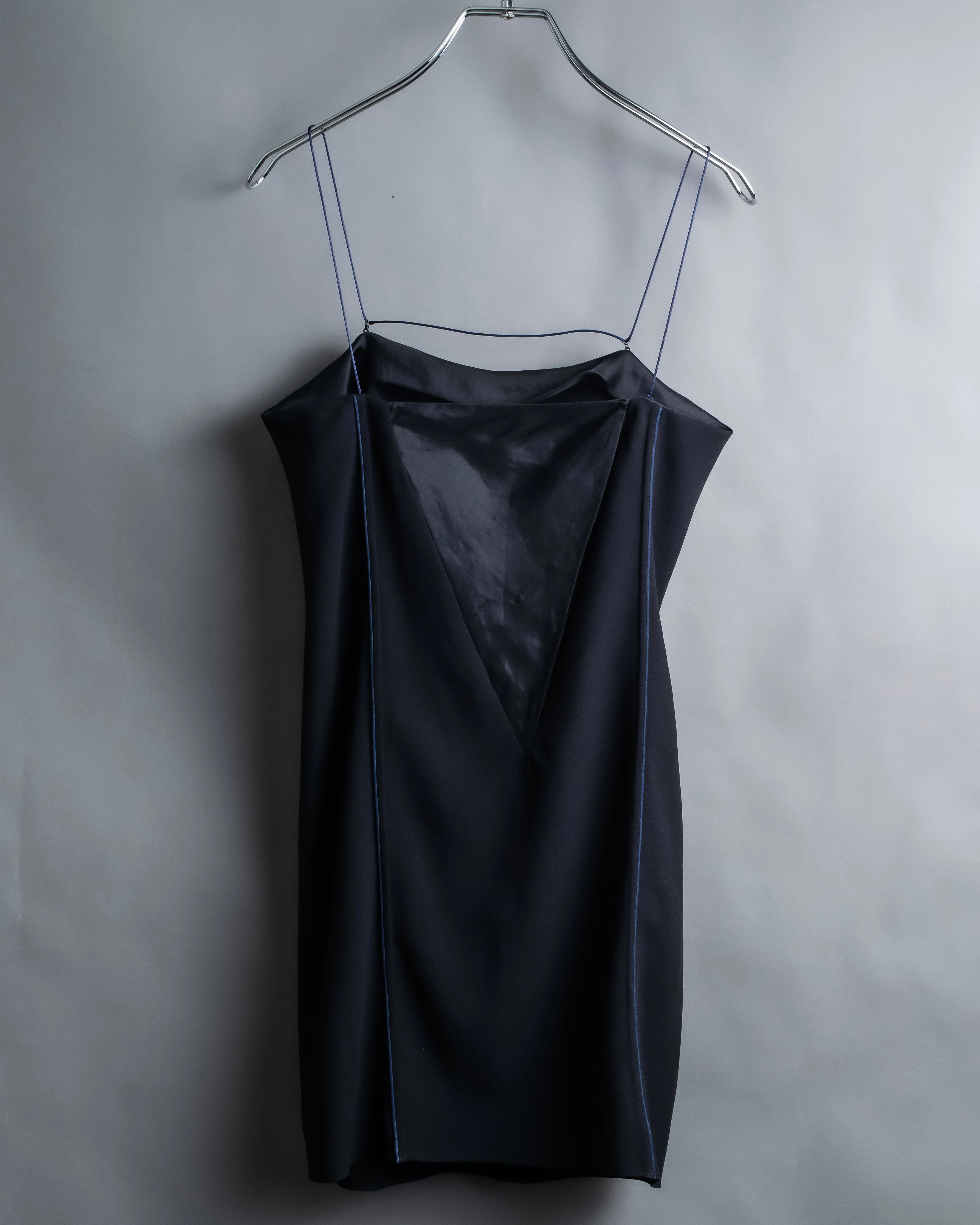 "BALENCIAGA" Piping material switching camisole