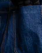 "BOTTEGA VENETA" Wide straight silhouette fisherman denim pants