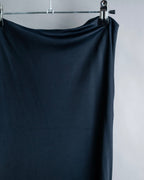 "GUCCI" Maxi-length glossy rayon skirt