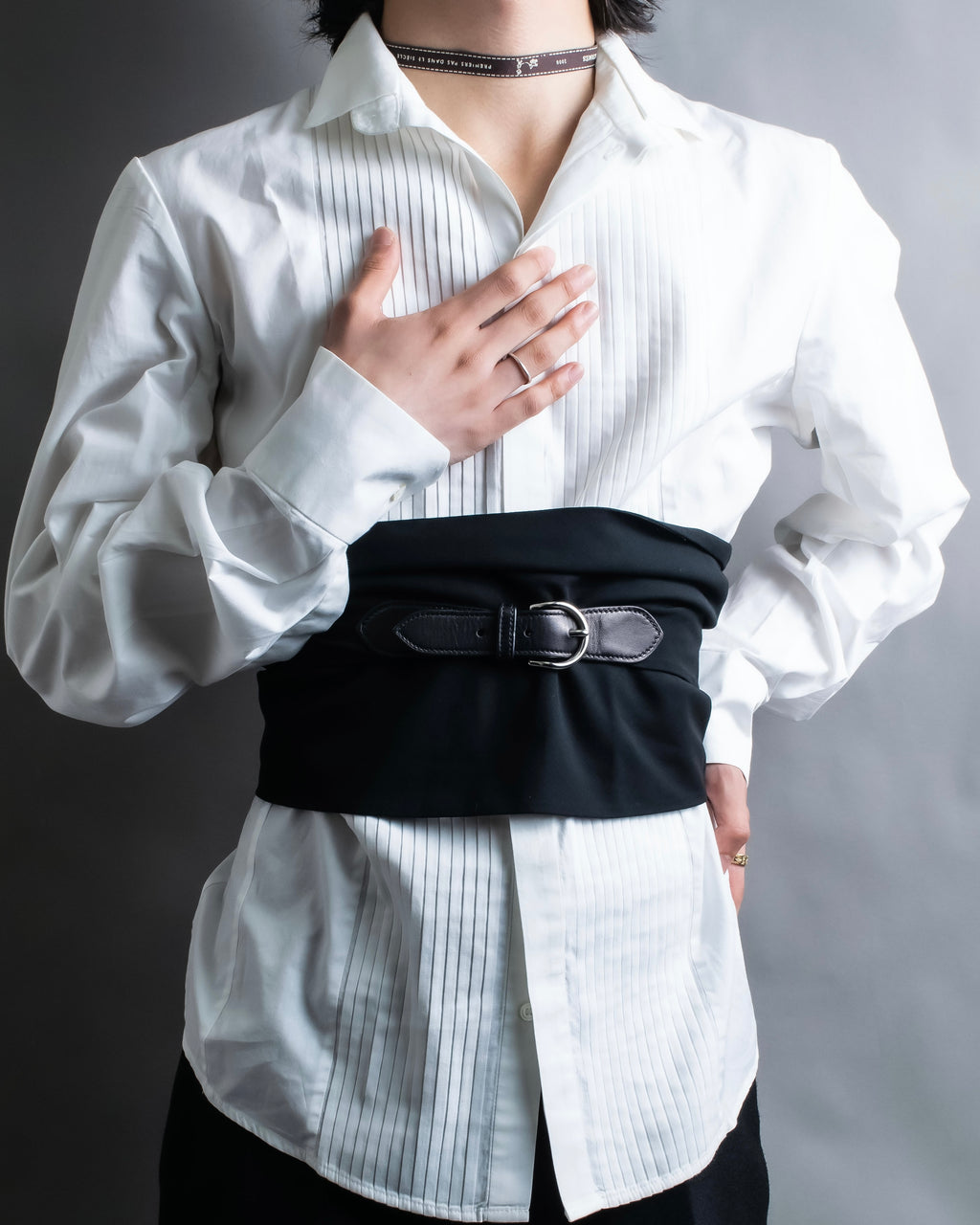 "HERMES" Multi way stole docking corset