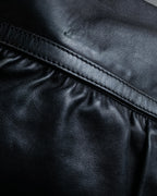 "FENDI" Gathered design leather one-shoulder bag