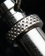 "HERMES" Le Sifflet à Ultrason series whistle motif leather necklace