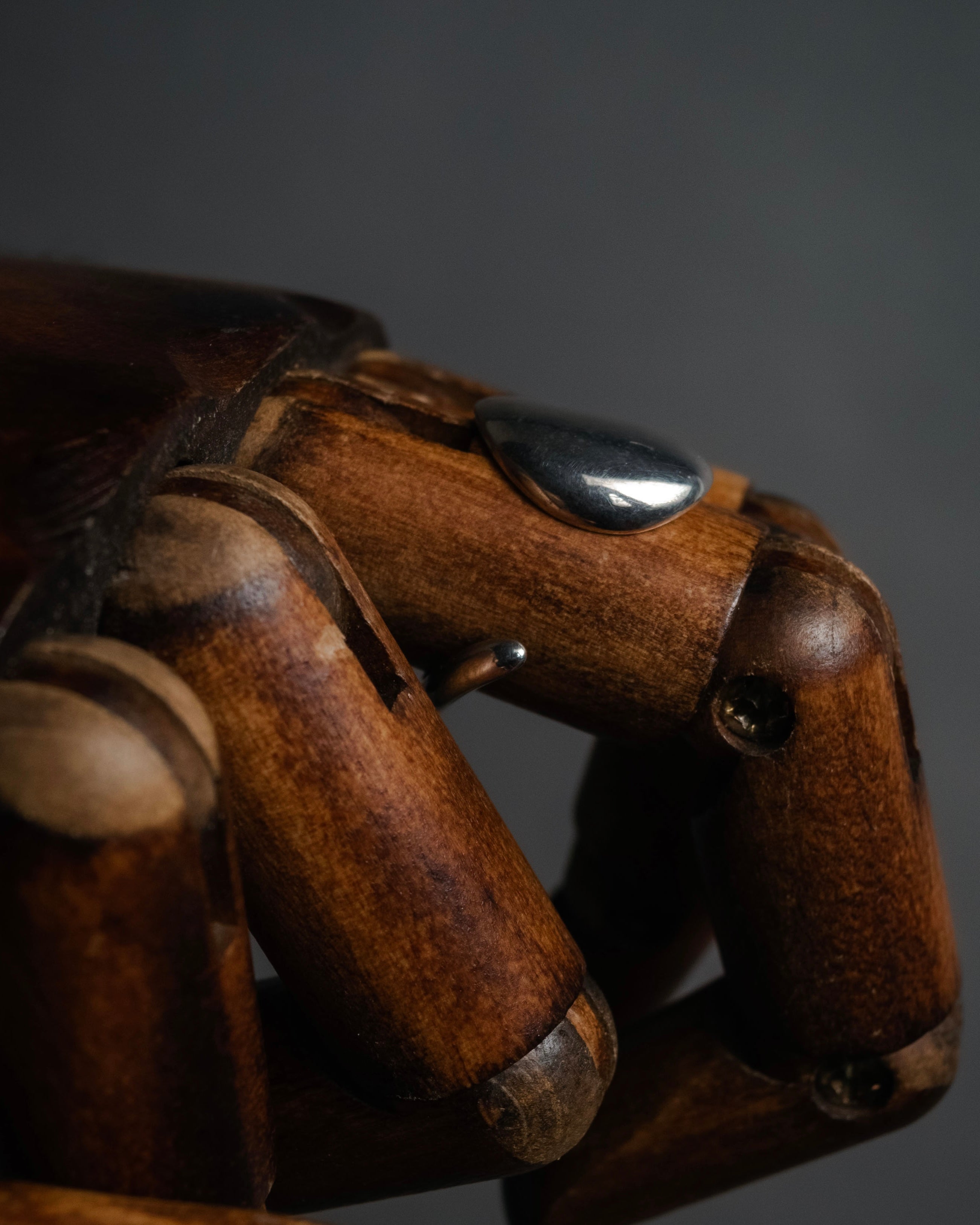 “Georg Jensen” 70’s-90’s Organic spiral silver ring