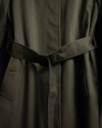 "BURBERRYS" Cape-attached design stand collar coat