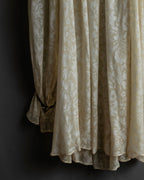 "Christian Dior" Jacquard balloon sleeve dress pullover