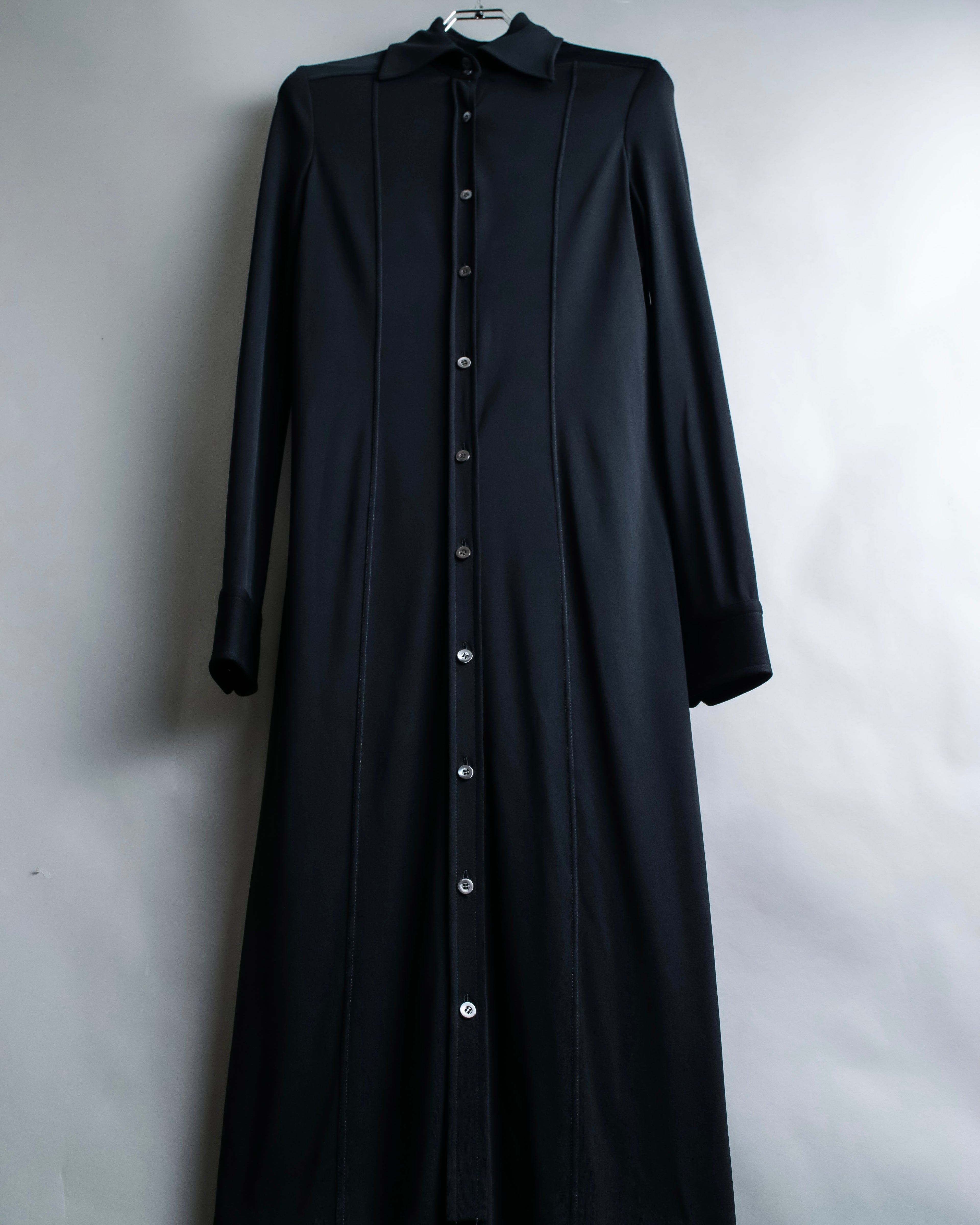 "GUCCI" Drawstring design pintuck long shirt