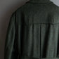 Vintage deep green colour military long coat