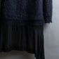 "Ｎ21 NUMERO VENTUNO" Skirt docking design shaggy knit