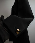 "GUCCI" Michele period stand collar modified design tailored jacket