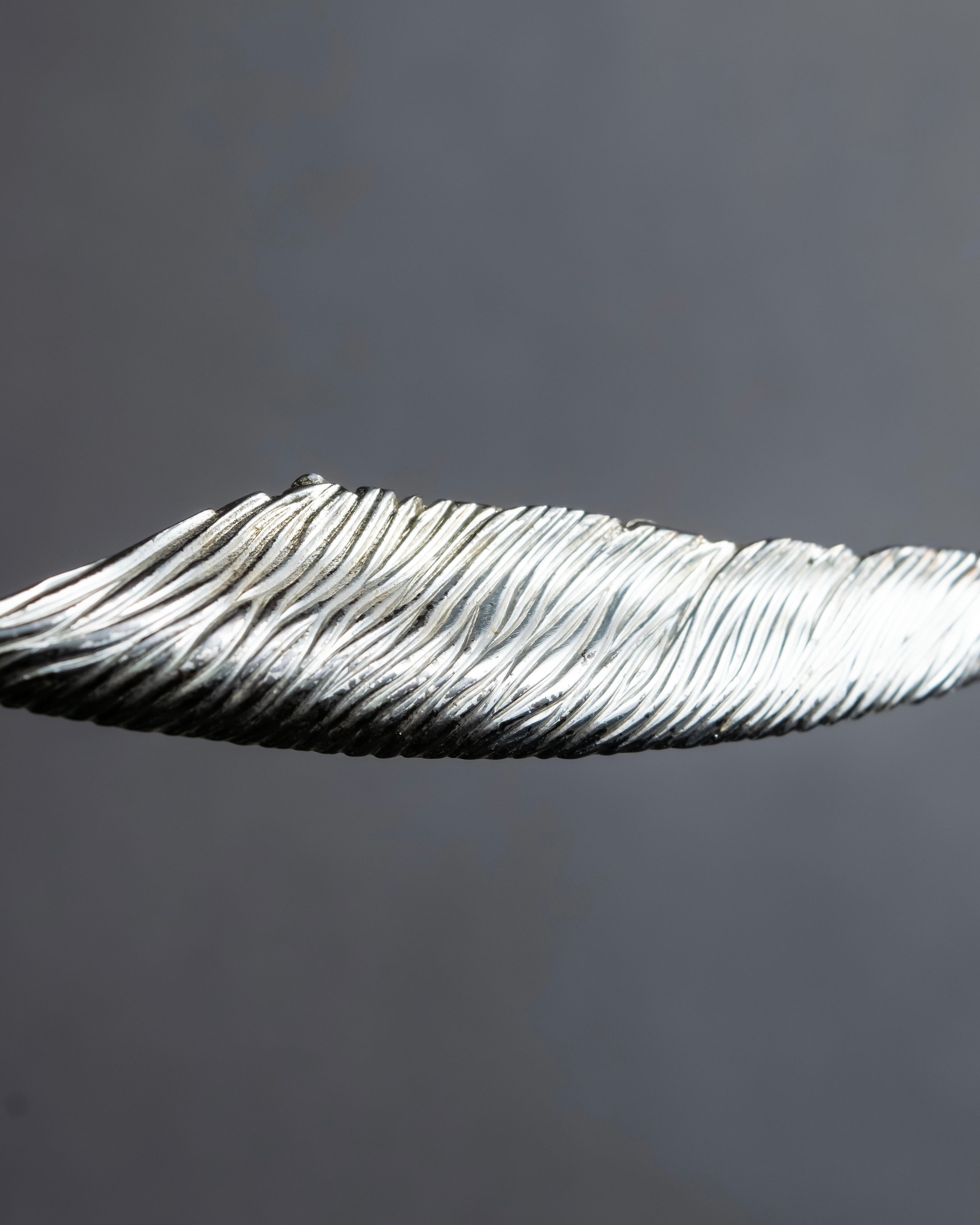 "Christian Dior" Relief motif silver 925 brooch