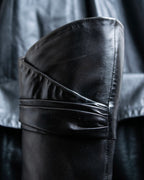 "PRADA" Shirred mode stylelong boots