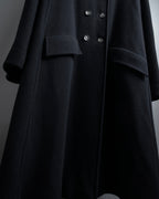 "Valentino Garavani"Shawl collar A-line silhouette long coat