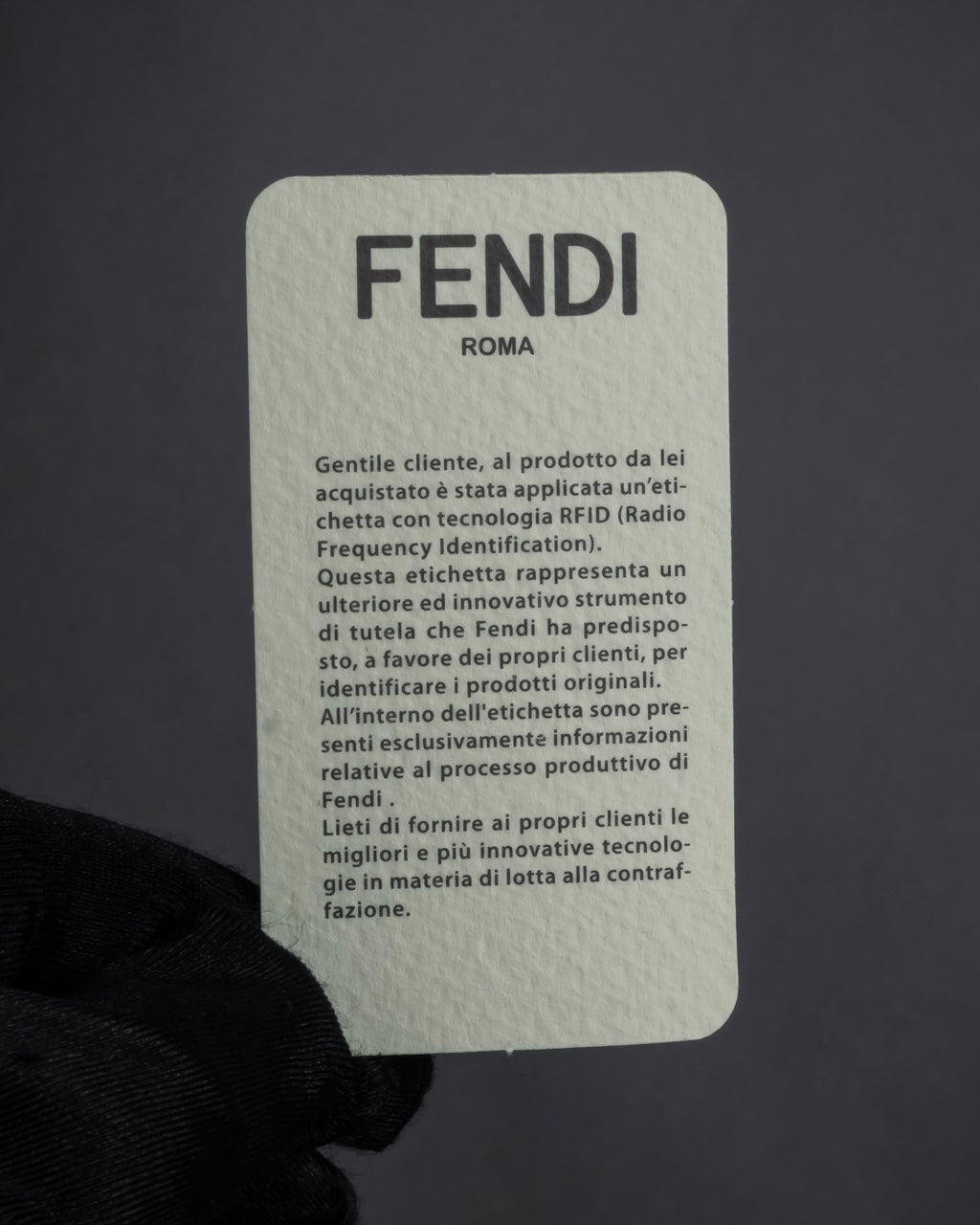 “FENDI” 2010’s Architectural grained leather 3Jours bag