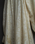 "Christian Dior" Jacquard balloon sleeve dress pullover