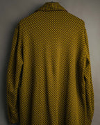 -MOOD Vintage Collections- 80’s Geometric pattern knit gown coat