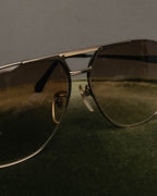 "Burberrys" 90's Classic metal aviator sunglasses