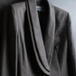 "Christian Dior" Double shawl collar design tailored jacket