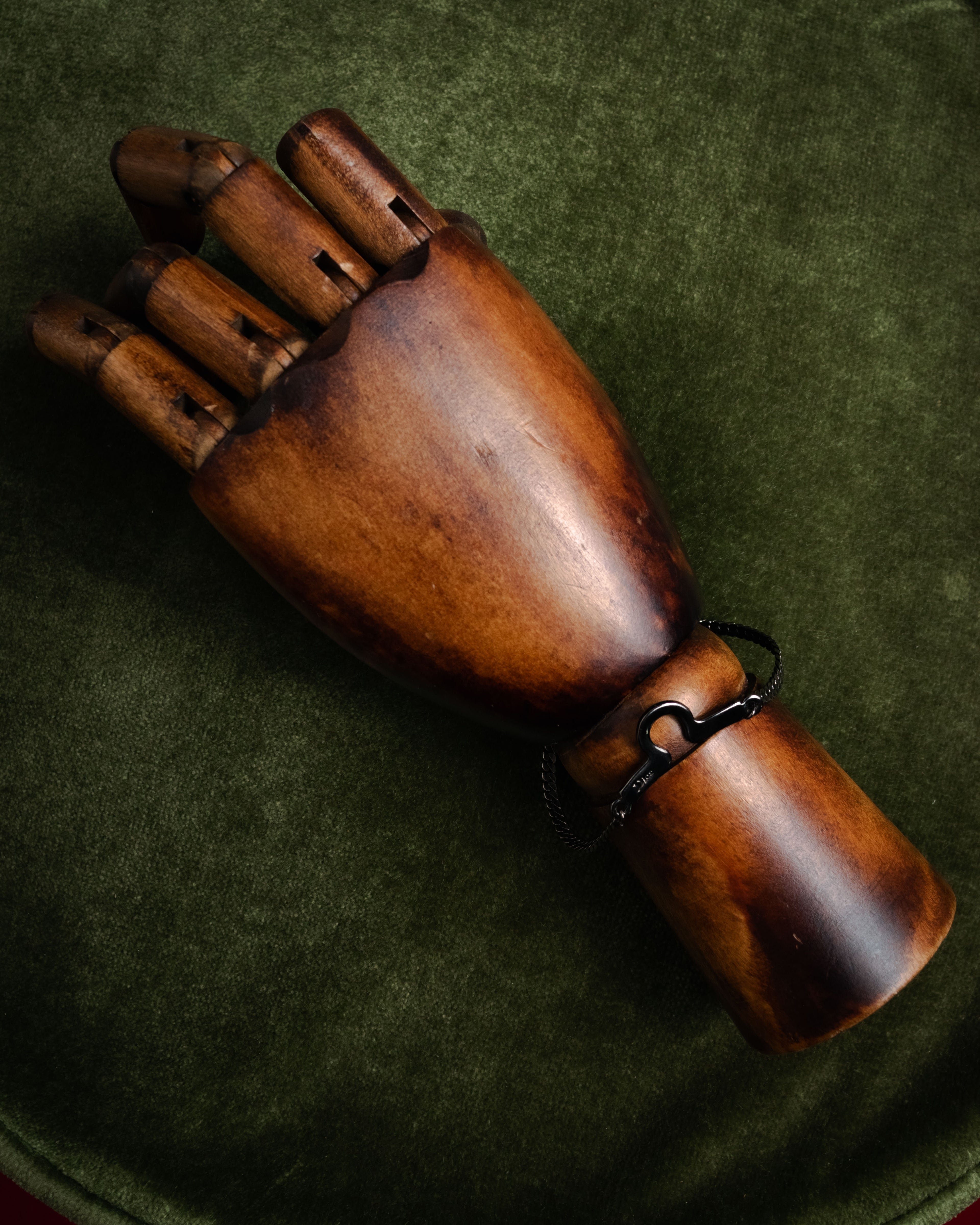 “Christian Dior” 70’s-80’s Horsebit motif chain bracelet