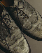 "J.M. WESTON" 2010's Prince of wales checked derby shoes