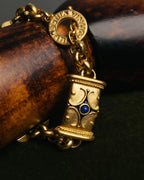 “Vintage“ 80's-90's Cabochon ornament bracelet