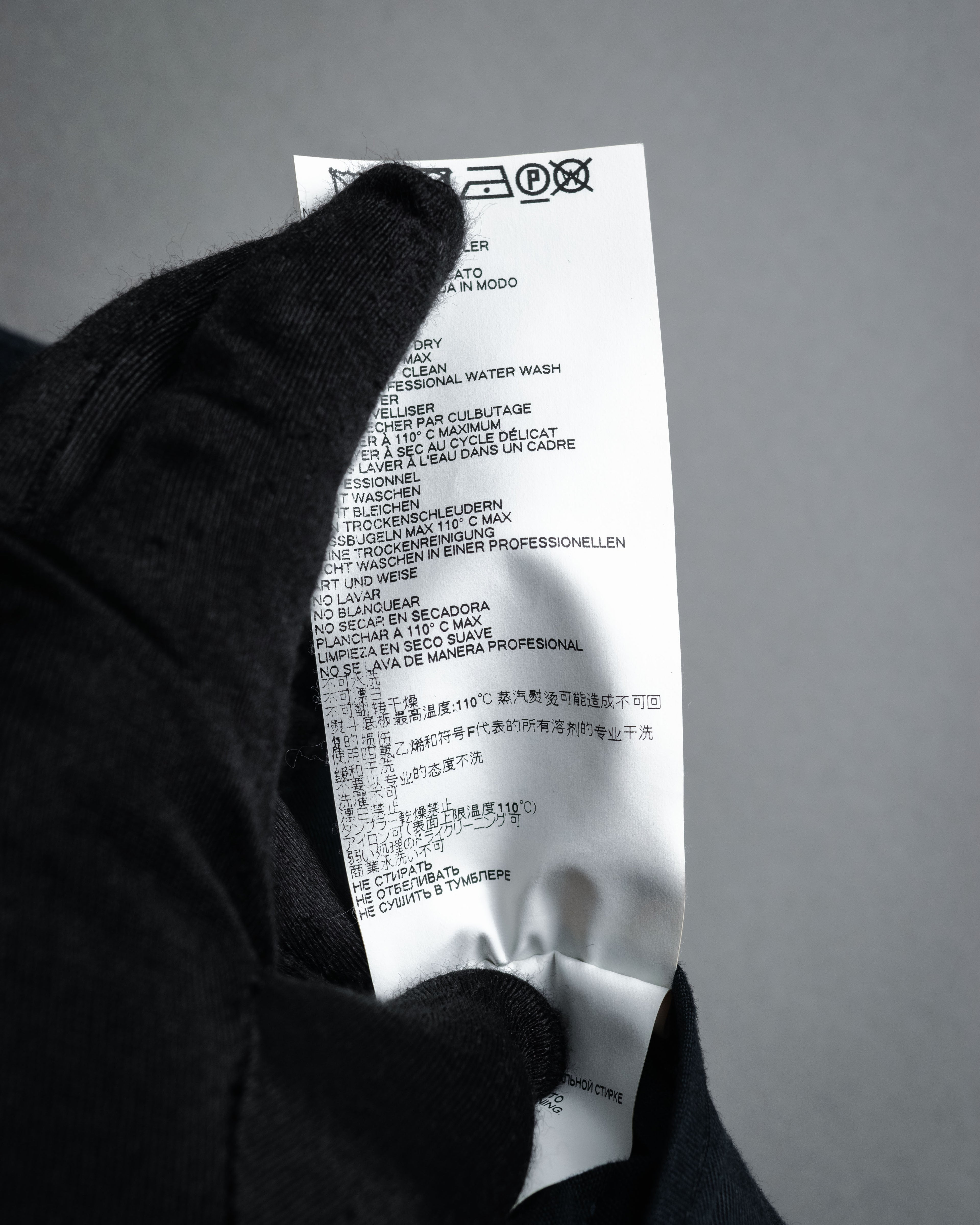 “Maison Margiela” 2019SS Cotton draped culotte shorts