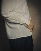 -SPECIAL- “Christian Dior” 90’s-00’s pleated bib dress shirt