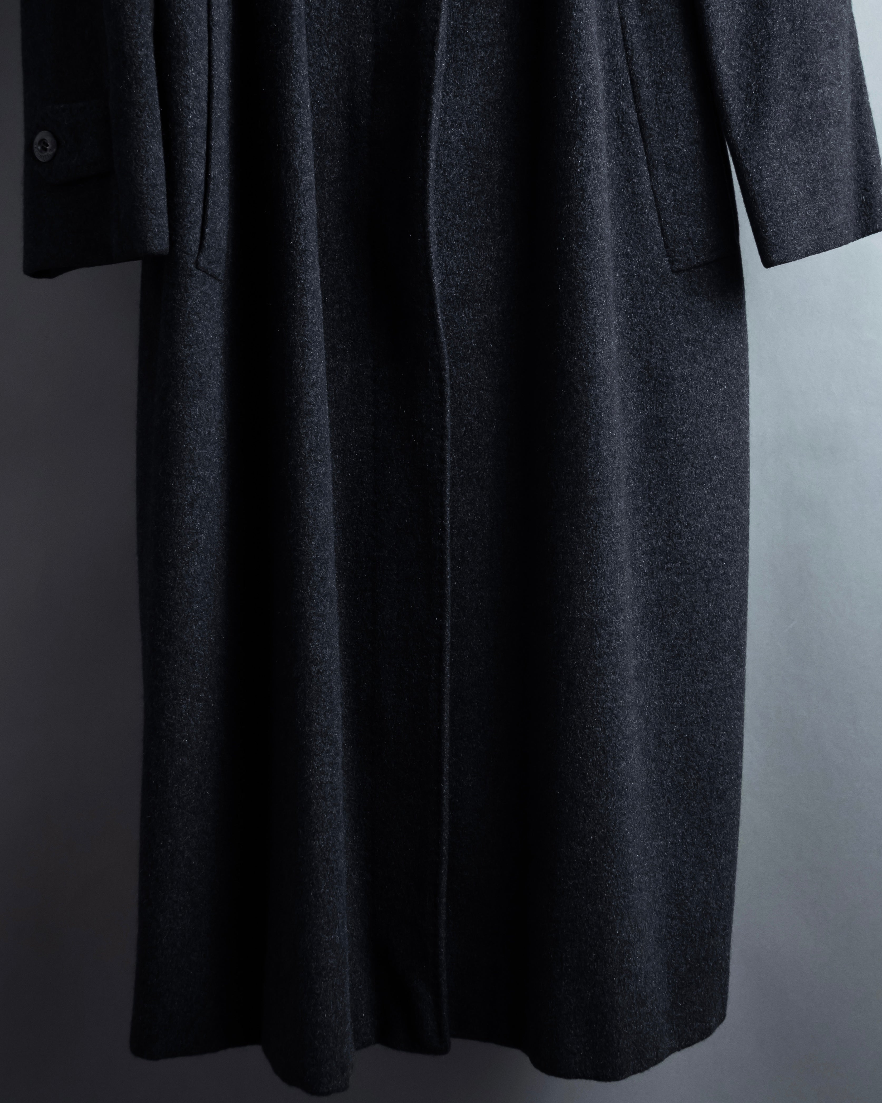 -SPECIAL- "BURBERRYS" 80's-90's Raglan line detail stand collar coat