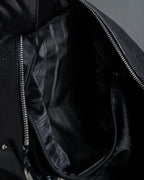 "Salvatore Ferragamo" Gancini motif draping leather bag