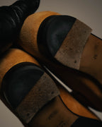 "GUCCI" 10's Camel suede horsebit loafers