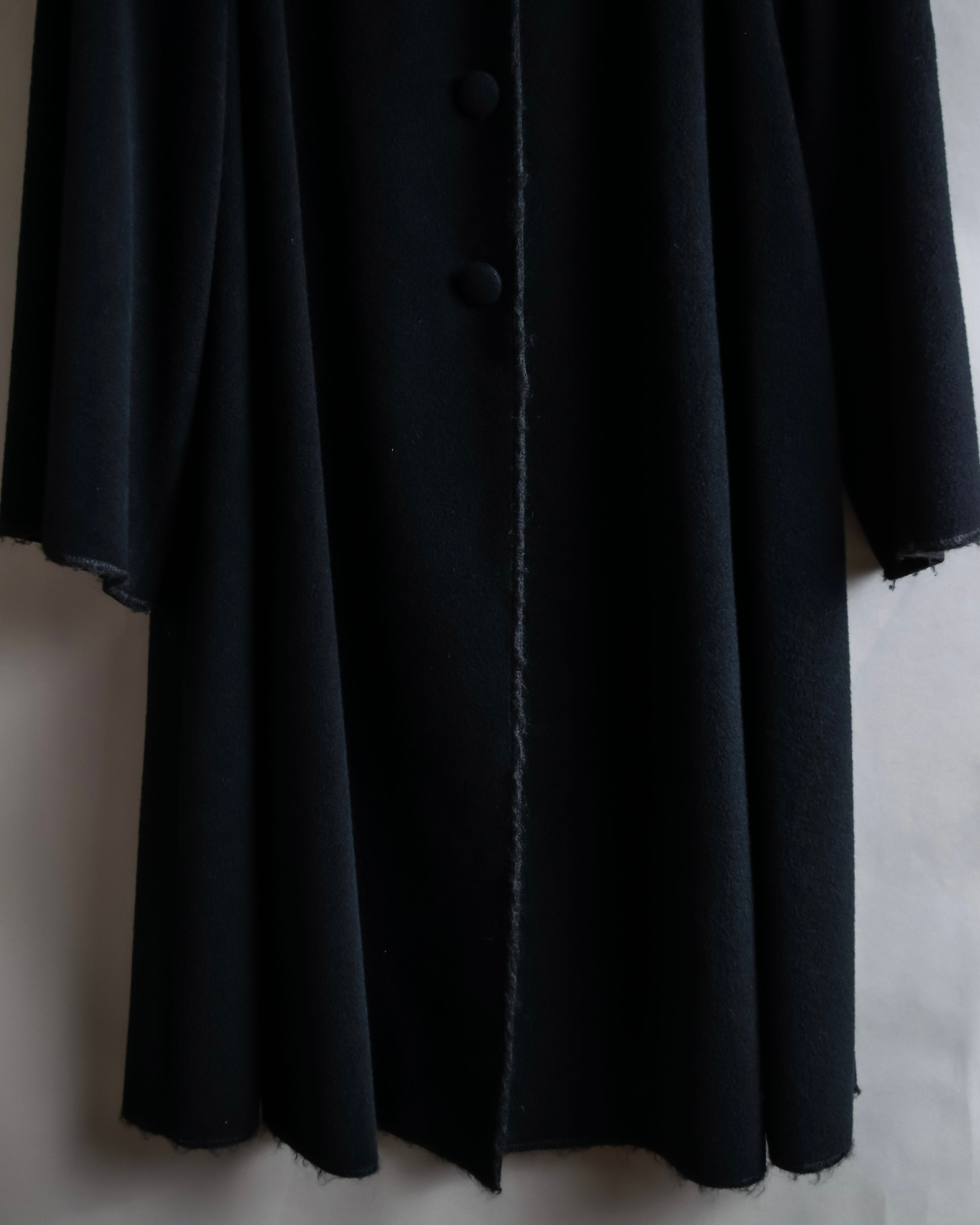"FENDI" 00'sDouble collar design flared silhouette coat