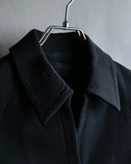 "PRADA" Waist shaped zipper jacket
