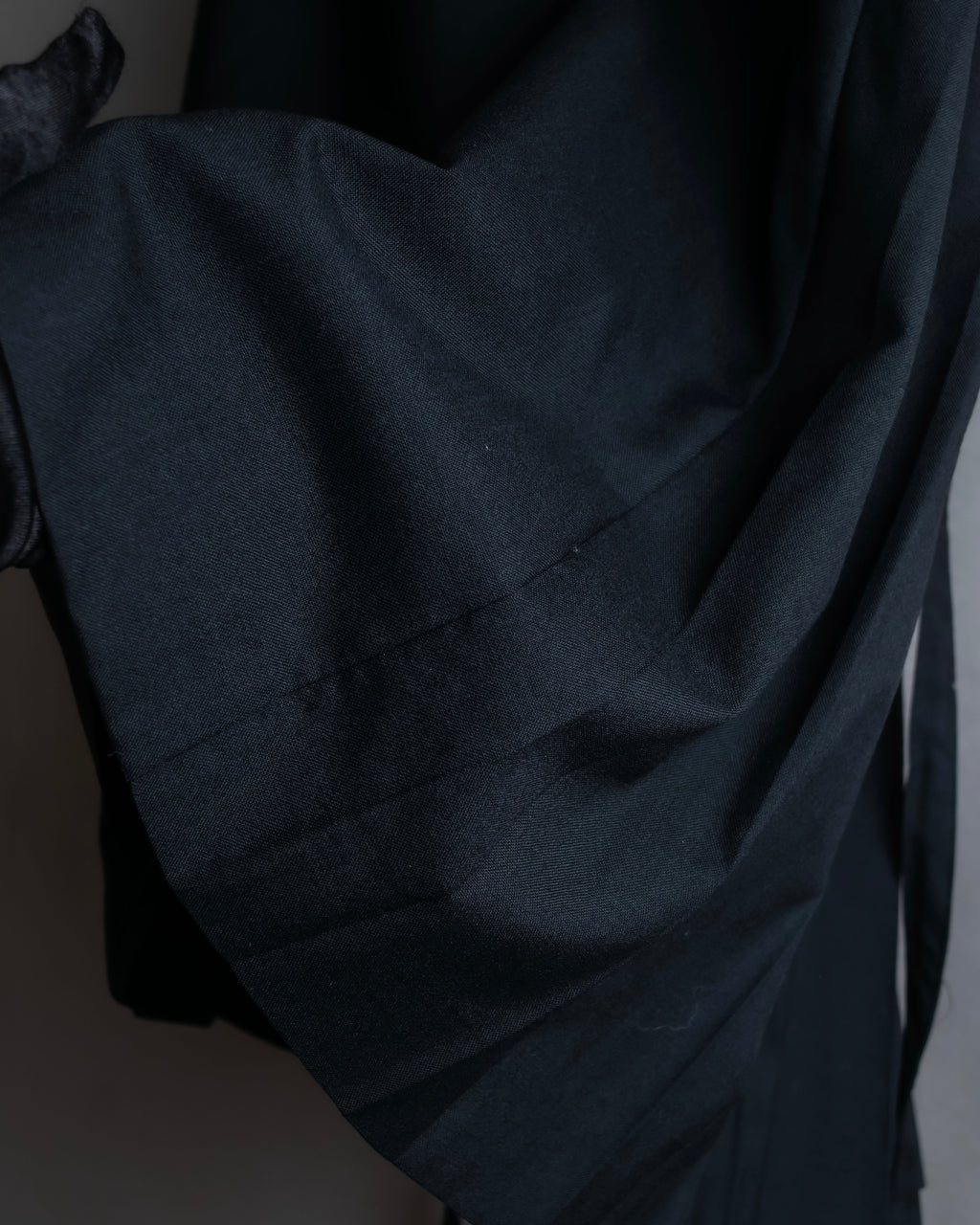 "JEAN PAUL GAULTIER" Ribbon belted design pleated flare skirt