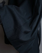 "JEAN PAUL GAULTIER" Ribbon belted design pleated flare skirt