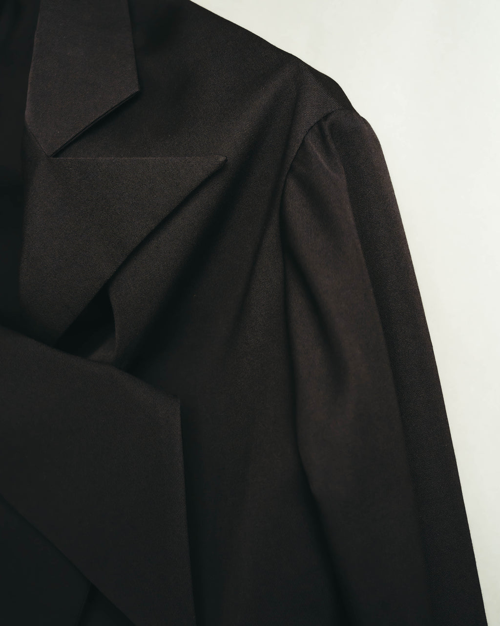 –SPECIAL– "Yohji Yamamoto" 98AW Sculptural asymmetric draped wool jacket