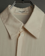 “CELINE” 2019-2024 Short length viscose shirt