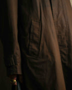 "COMME des GARCONS HOMME"
03AW corduroy collar design stand collar long coat