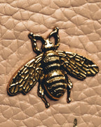 "GUCCI" 2010's-20's Pink bee motif trifold wallet