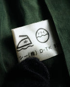 –SPECIAL– "CELINE" 80’s-90’s Triomphe button double breasted long coat