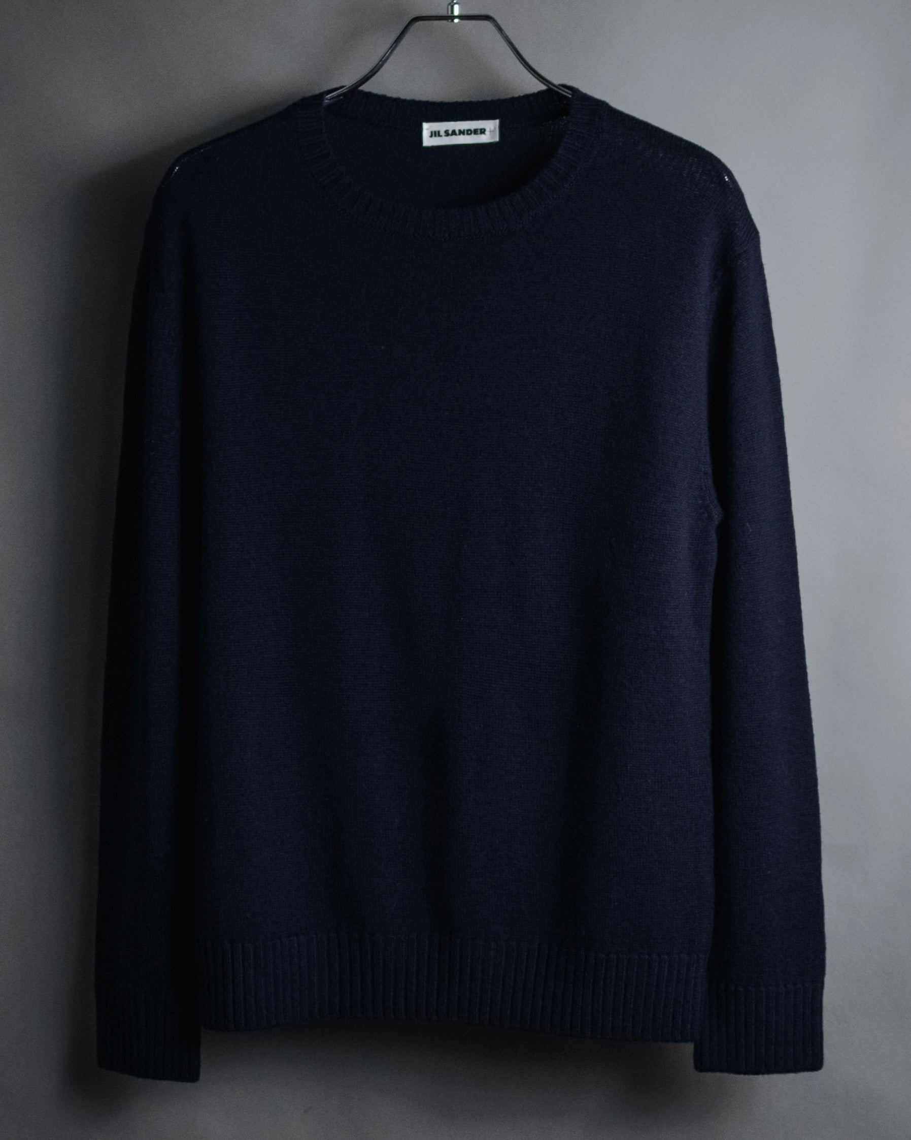 "JIL SANDER" 2019 Refined new minimal wool crewneck knit