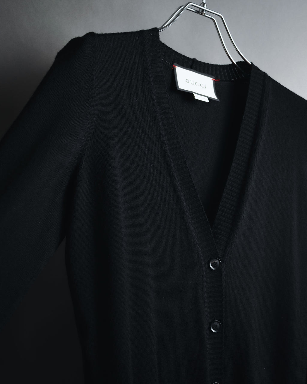 "GUCCI" Michele-era refined emblem cardigan