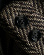 Vintage irish tweed long coat