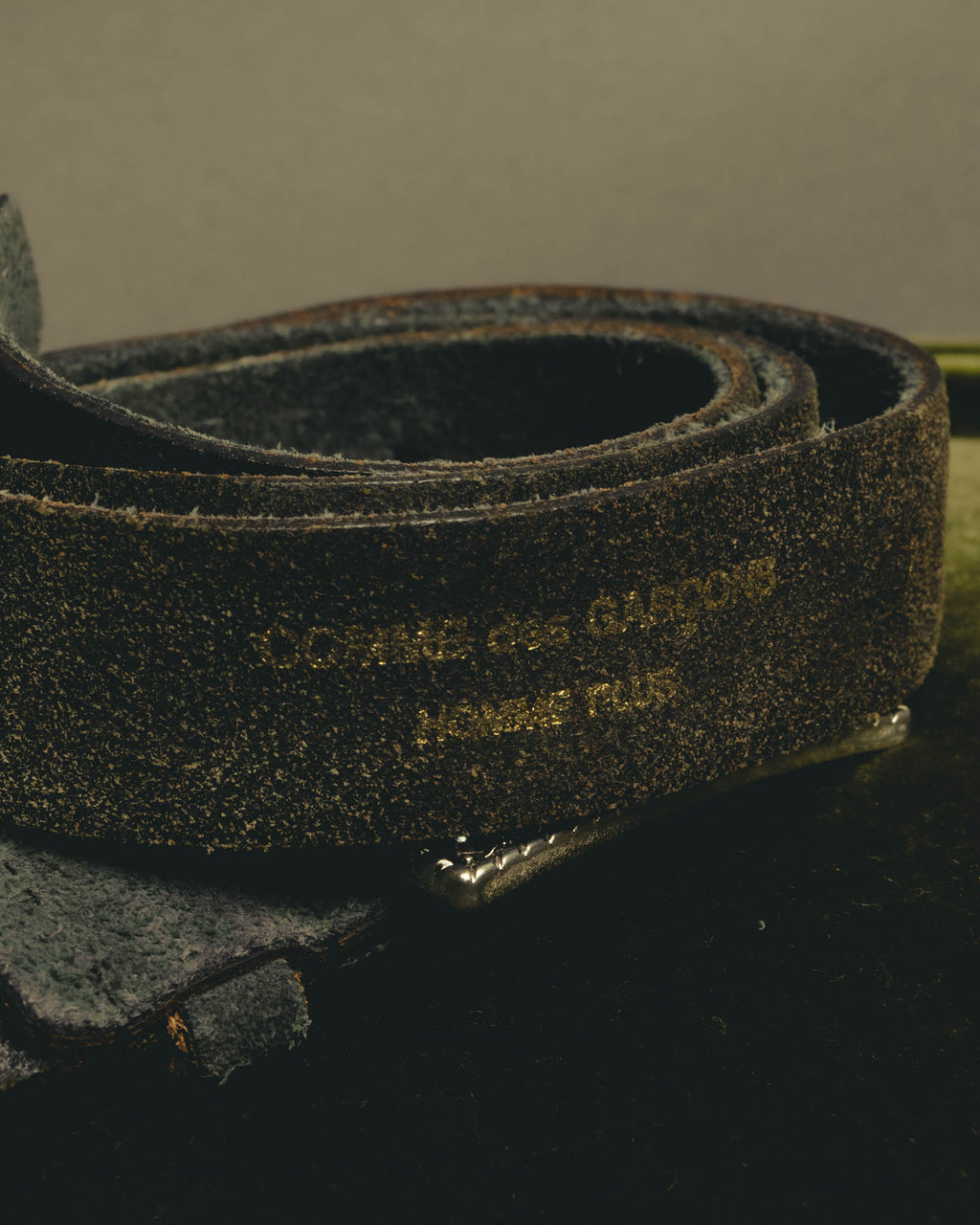 "COMME des GARÇONS HOMME PLUS" Embellished leather belt