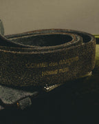 "COMME des GARÇONS HOMME PLUS" Embellished leather belt