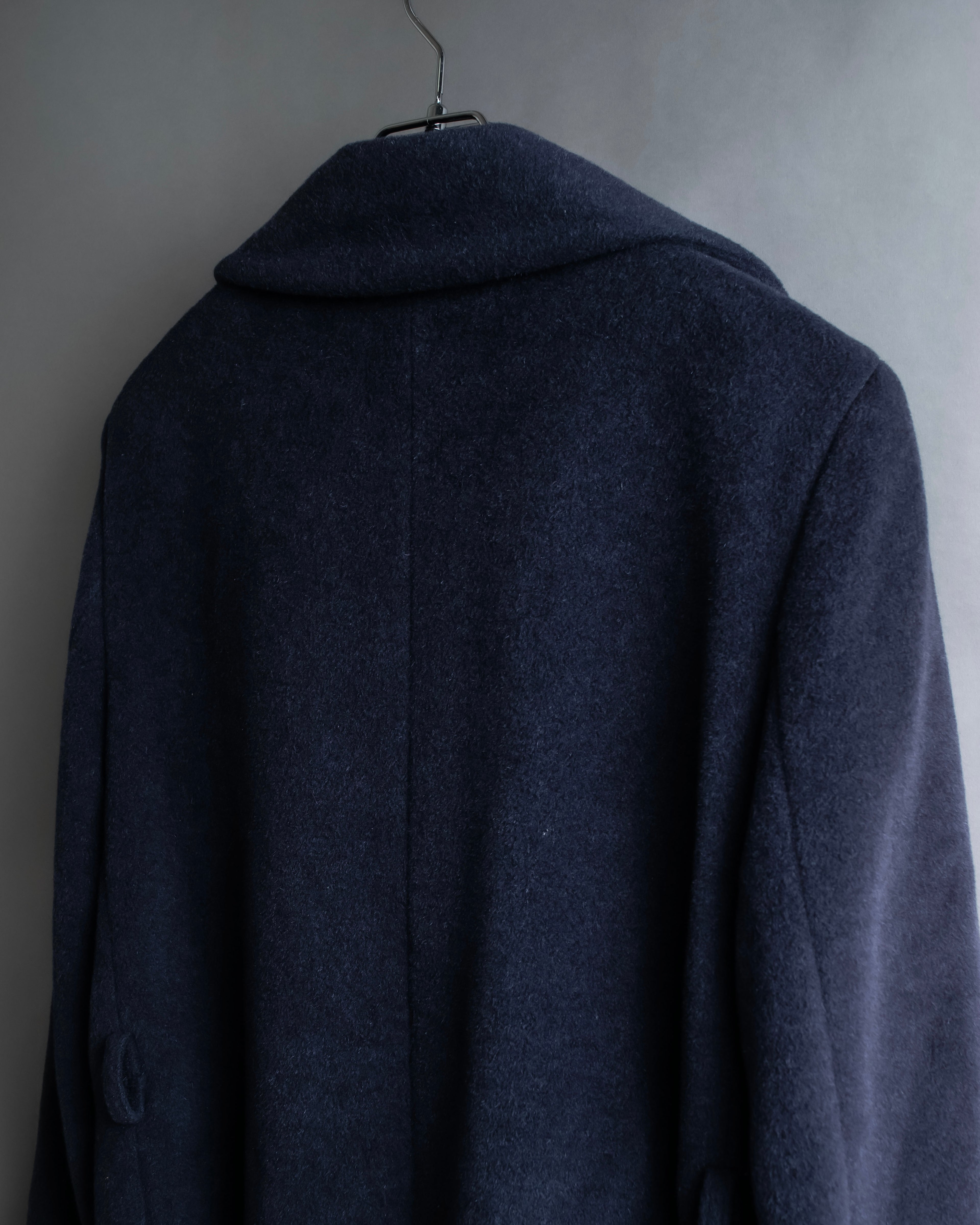 "MAX&amp;Co." Belted design wide lapel mid-length coat